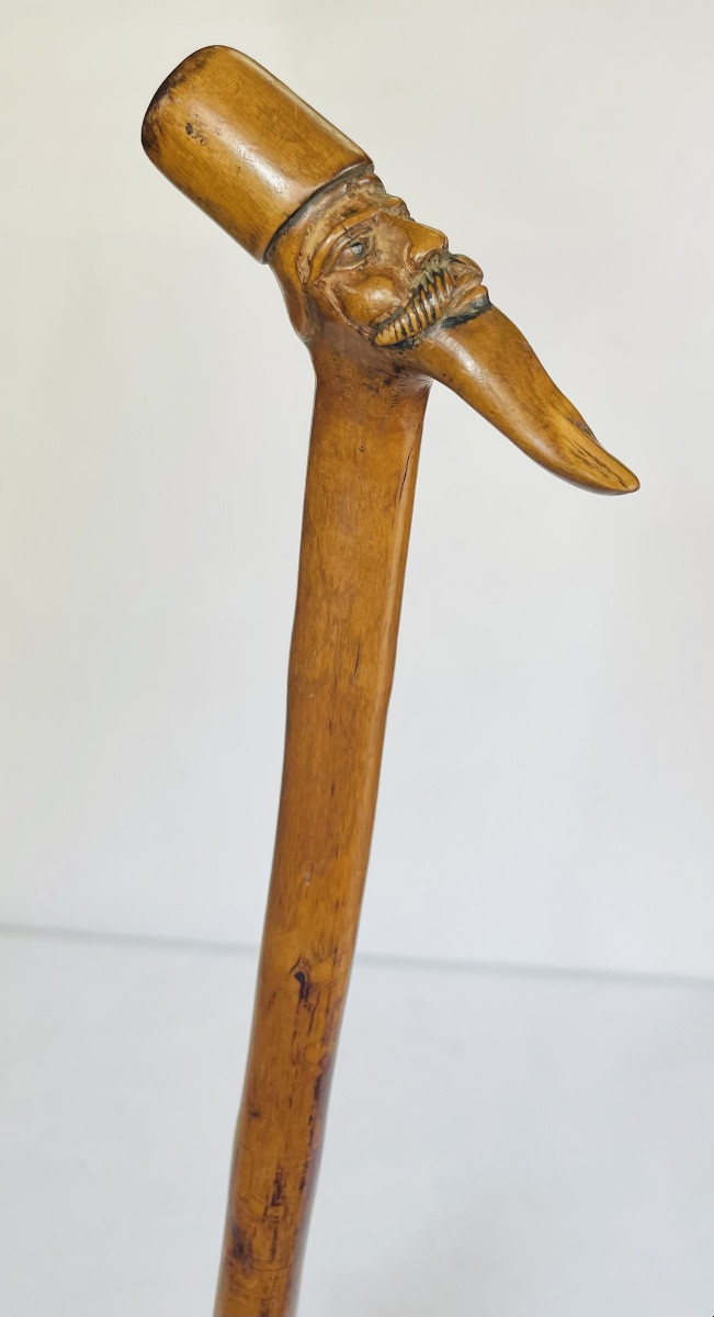 Canne monoxyle art populaire -photo-6
